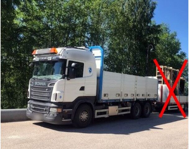 Scania R560 *6x2 *PLATFORM 6.5m *ALUMINUM SIDE WALLS - Грузовик бортовой/ Платформа: фото 3 Scania R560 *6x2 *PLATFORM 6.5m *ALUMINUM SIDE WALLS - Грузовик бортовой/ Платформа: фото 3