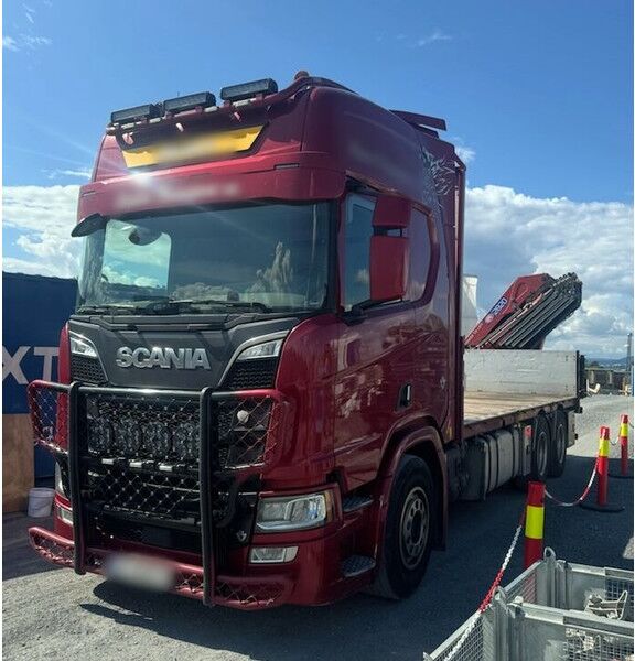 Scania R650 *6x4 *HMF 2820 *WINCH *ROTATOR *Euro 6D - Грузовик бортовой/ Платформа, Автоманипулятор: фото 1 Scania R650 *6x4 *HMF 2820 *WINCH *ROTATOR *Euro 6D - Грузовик бортовой/ Платформа, Автоманипулятор: фото 1