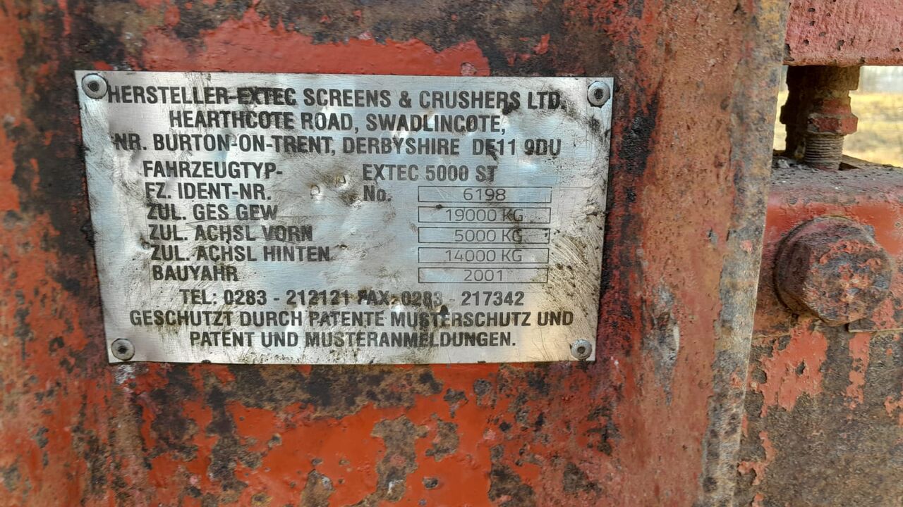 Грохот EXTEC 5000 ST: фото 17