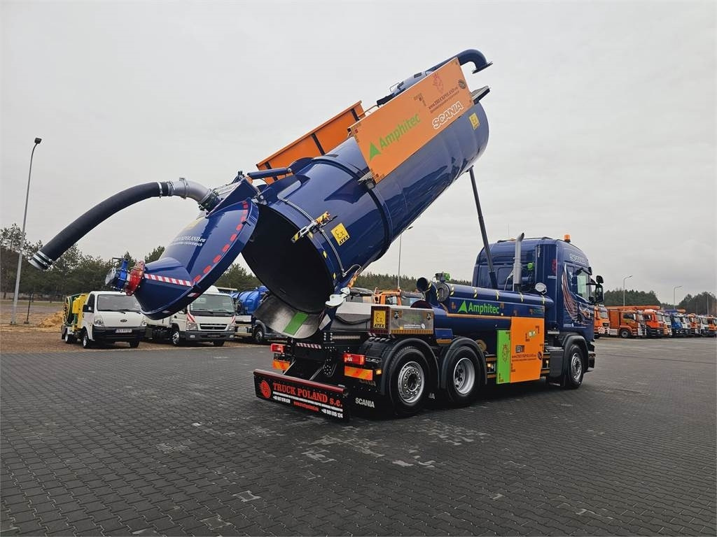 Scania Amphitec VORTEX ATEX EURO 6 vacuum suction loader - Экскаватор: фото 1 Scania Amphitec VORTEX ATEX EURO 6 vacuum suction loader - Экскаватор: фото 1