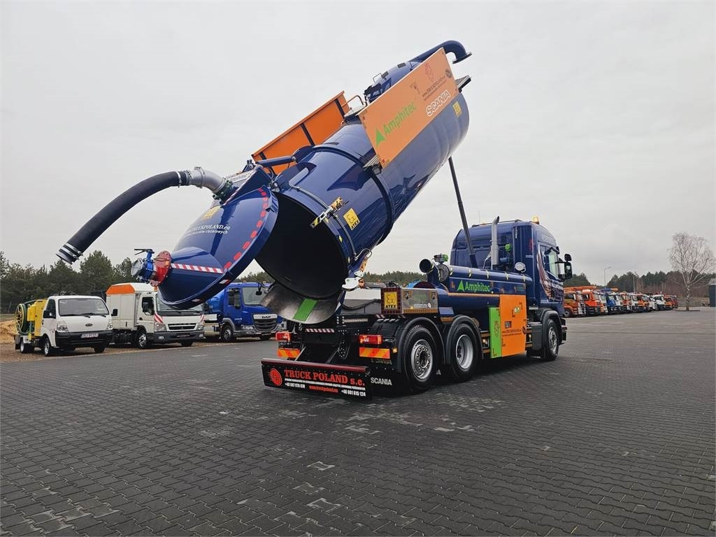 Scania Amphitec VORTEX ATEX EURO 6 vacuum suction loader - Ассенизатор: фото 1 Scania Amphitec VORTEX ATEX EURO 6 vacuum suction loader - Ассенизатор: фото 1