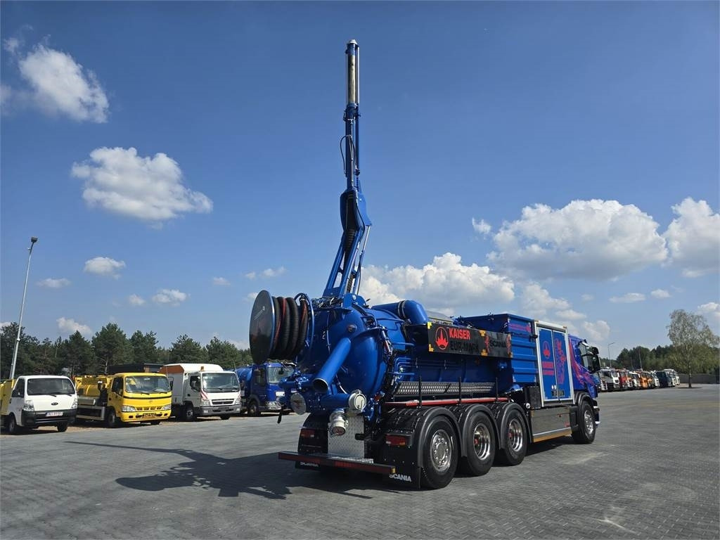 Ассенизатор Scania KAISER EUR-MARK PL 8 Vacuum suction-blowing loader: фото 29