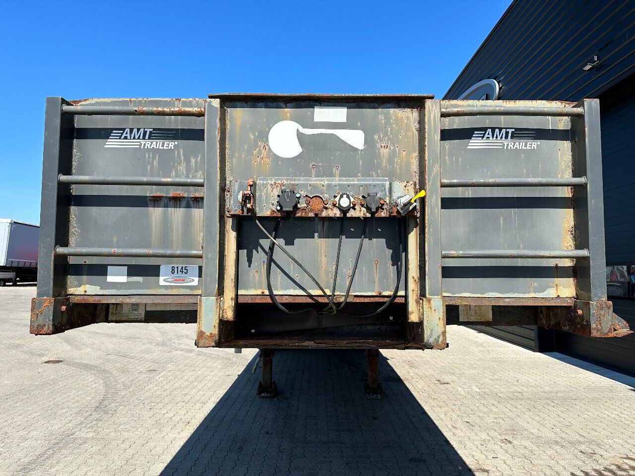 AMT 4 axle platform trailer / extendable - Полуприцеп бортовой/ Платформа: фото 4 AMT 4 axle platform trailer / extendable - Полуприцеп бортовой/ Платформа: фото 4
