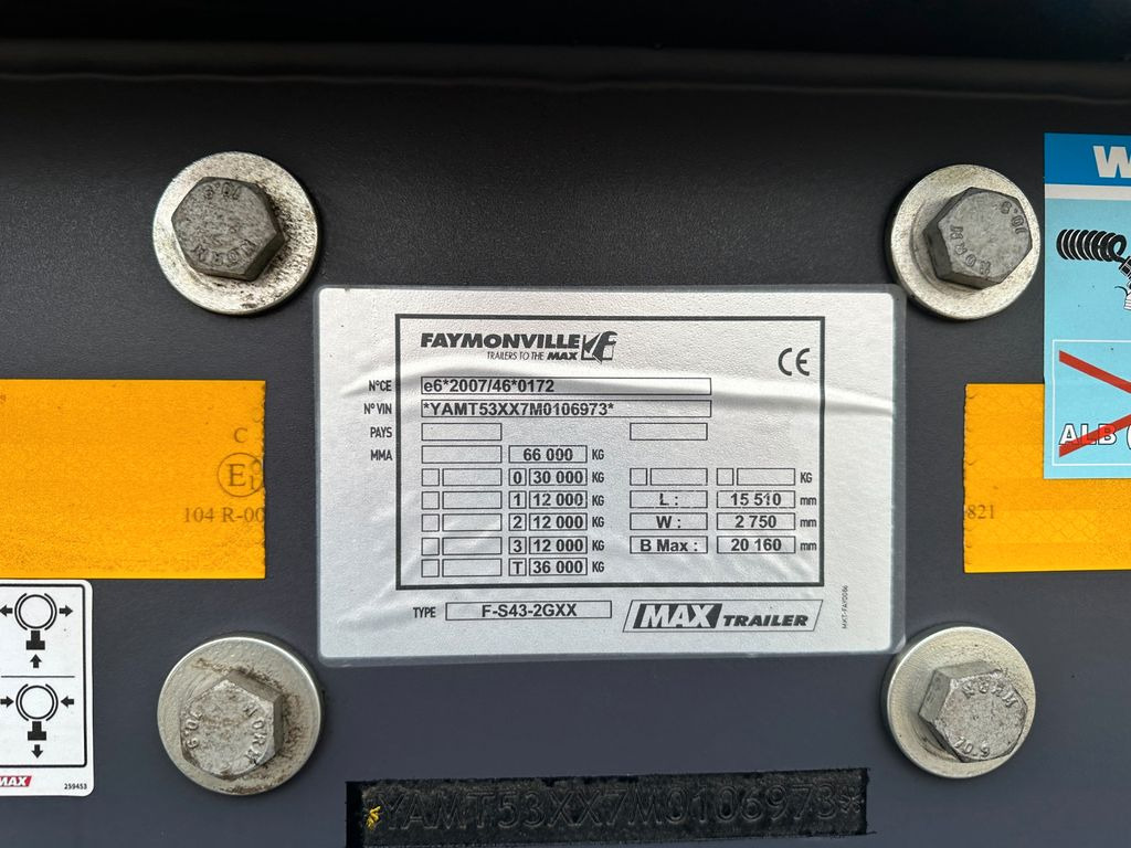 Faymonville Maxtrailer 3 achs. tiefbett / Pendelachsen Faymonville Maxtrailer 3 achs. tiefbett / Pendelachsen - Низкорамный полуприцеп: фото 3 Faymonville Maxtrailer 3 achs. tiefbett / Pendelachsen Faymonville Maxtrailer 3 achs. tiefbett / Pendelachsen - Низкорамный полуприцеп: фото 3
