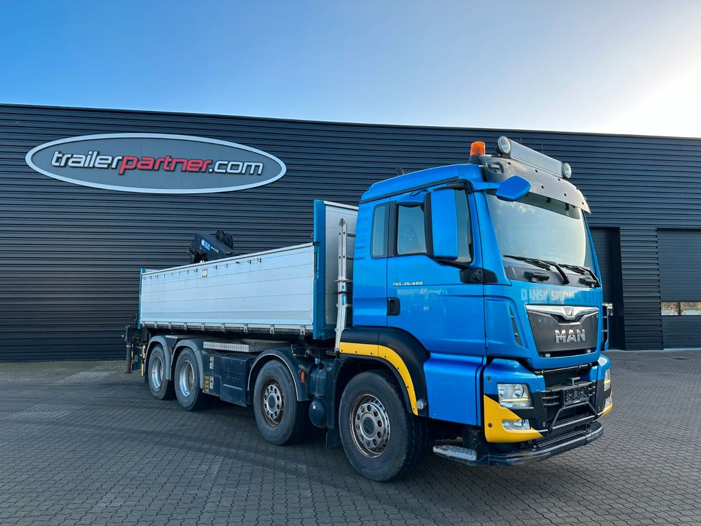 MAN 35-480 BL 8x4 MAN 35-480 BL 8x4 - Самосвал, Автоманипулятор: фото 1 MAN 35-480 BL 8x4 MAN 35-480 BL 8x4 - Самосвал, Автоманипулятор: фото 1