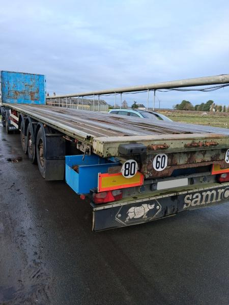 Samro ST39MH - Полуприцеп бортовой/ Платформа: фото 1 Samro ST39MH - Полуприцеп бортовой/ Платформа: фото 1