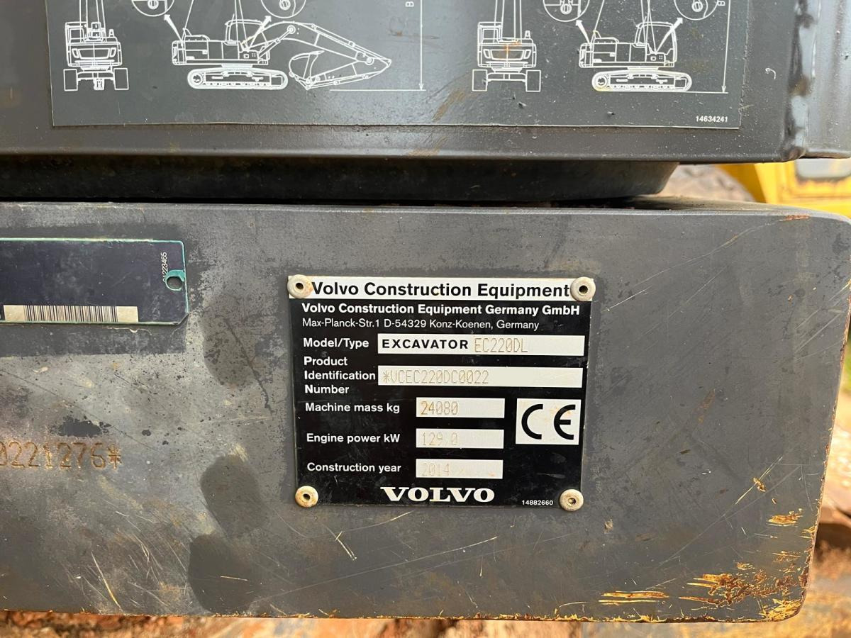 Volvo EC220DL - Гусеничный экскаватор: фото 5 Volvo EC220DL - Гусеничный экскаватор: фото 5