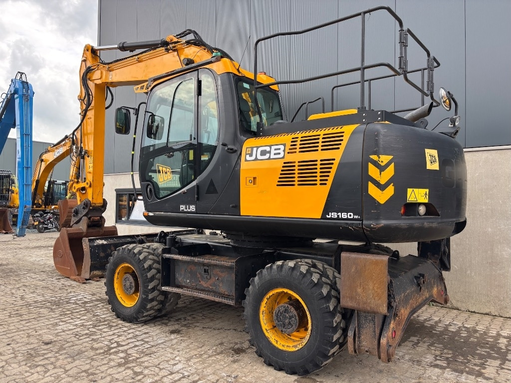JCB JS 160 W - JS160W - JS 175 W - JS 145 W - Колёсный экскаватор: фото 4 JCB JS 160 W - JS160W - JS 175 W - JS 145 W - Колёсный экскаватор: фото 4