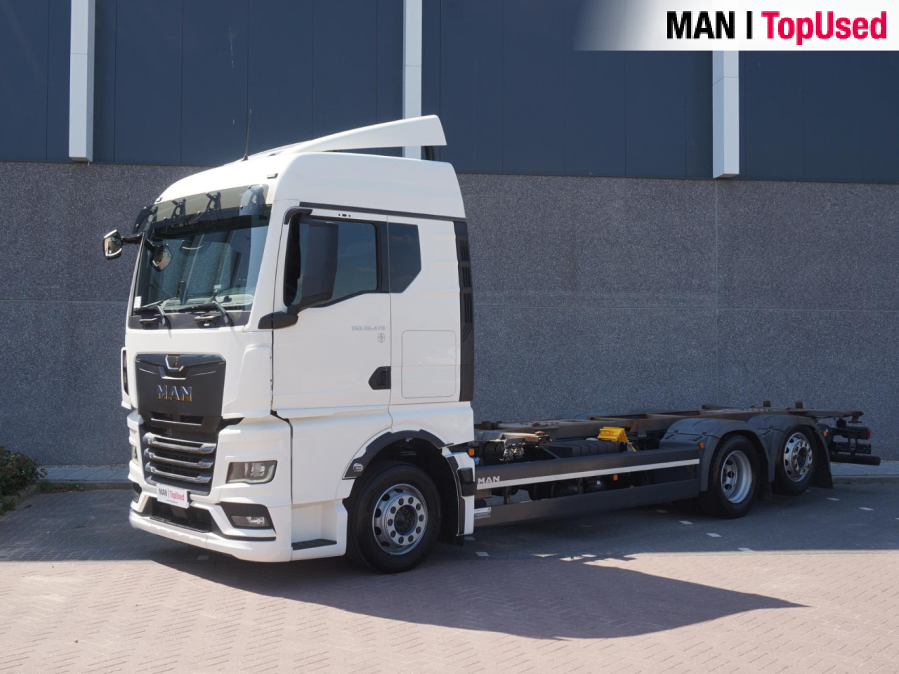 MAN TGX 26.470 6x2-4 LL CH Lift/Lenk/Retarder - Грузовик-контейнеровоз/ Сменный кузов: фото 1 MAN TGX 26.470 6x2-4 LL CH Lift/Lenk/Retarder - Грузовик-контейнеровоз/ Сменный кузов: фото 1