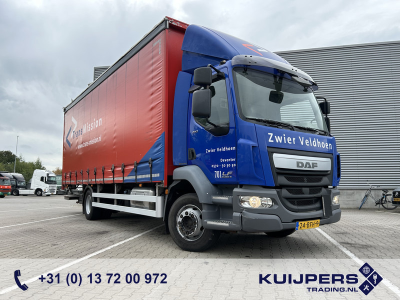 DAF LF 210 FA / 12 Ton / 454 dkm / Pritsch-Plane / LBW / APK TUV 11-25 - Тентованный грузовик: фото 1 DAF LF 210 FA / 12 Ton / 454 dkm / Pritsch-Plane / LBW / APK TUV 11-25 - Тентованный грузовик: фото 1