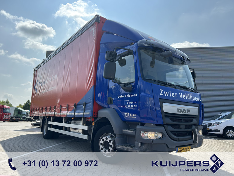 DAF LF 210 FA / 361 dkm / Curtainside / Loadlift / NL Truck - Тентованный грузовик: фото 1 DAF LF 210 FA / 361 dkm / Curtainside / Loadlift / NL Truck - Тентованный грузовик: фото 1