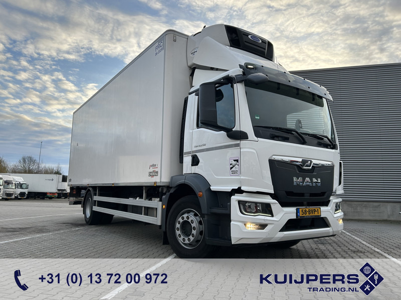 MAN TGM 18.250 / Carrier Koeler -30 gr / Chereau Frigobox / Laadklep / APK 06-26 - Рефрижератор: фото 1 MAN TGM 18.250 / Carrier Koeler -30 gr / Chereau Frigobox / Laadklep / APK 06-26 - Рефрижератор: фото 1
