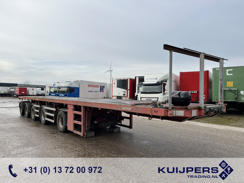 Nooteboom OVB-90-05 / 5 axle 12 Ton Hydraulic / BPW Drum / Ballast Trailer - Полуприцеп бортовой/ Платформа: фото 1 Nooteboom OVB-90-05 / 5 axle 12 Ton Hydraulic / BPW Drum / Ballast Trailer - Полуприцеп бортовой/ Платформа: фото 1