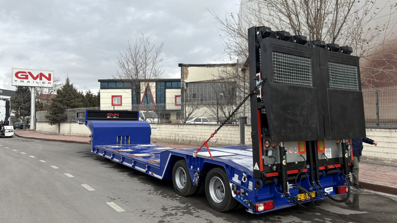 GVN Trailer 2 AXLE HYDRAULIC PLATFORM LOWBED - Низкорамный полуприцеп: фото 1 GVN Trailer 2 AXLE HYDRAULIC PLATFORM LOWBED - Низкорамный полуприцеп: фото 1