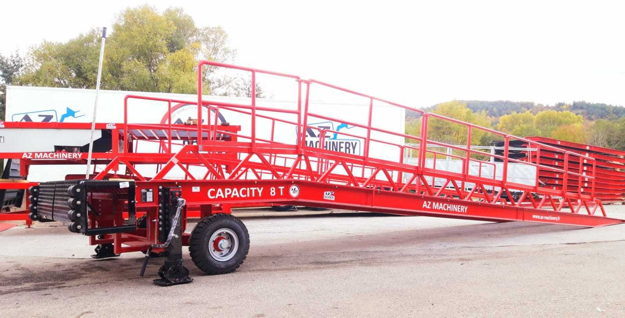Новый Погрузочная рампа AZ RAMP-EASY XL-8 OTC . Mobil Loading Ramp  WIDE With Level Off, 8 t Capacity: фото 9