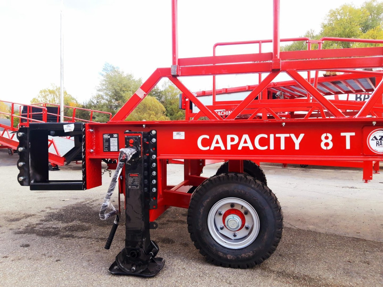 Новый Погрузочная рампа AZ RAMP-EASY XL-8 OTC . Mobil Loading Ramp  WIDE With Level Off, 8 t Capacity: фото 10