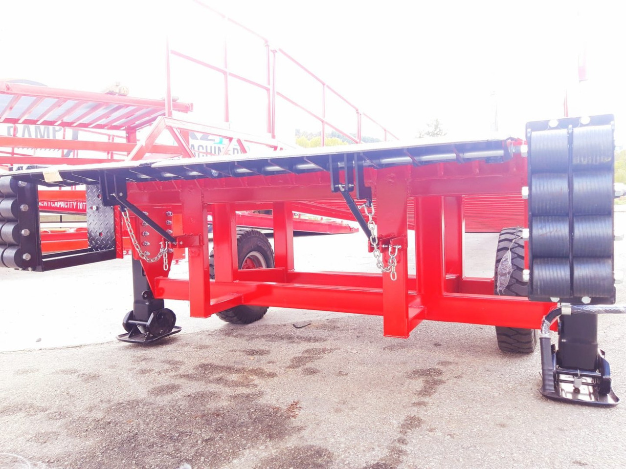 Новый Погрузочная рампа AZ RAMP-EASY XL-8 OTC . Mobil Loading Ramp  WIDE With Level Off, 8 t Capacity: фото 11