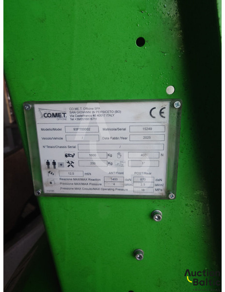 Comet X-Tractor - Коленчатый подъемник: фото 5 Comet X-Tractor - Коленчатый подъемник: фото 5