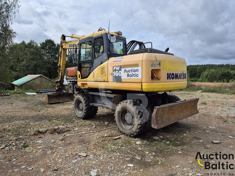 Komatsu PW160-7 - Колёсный экскаватор: фото 4 Komatsu PW160-7 - Колёсный экскаватор: фото 4