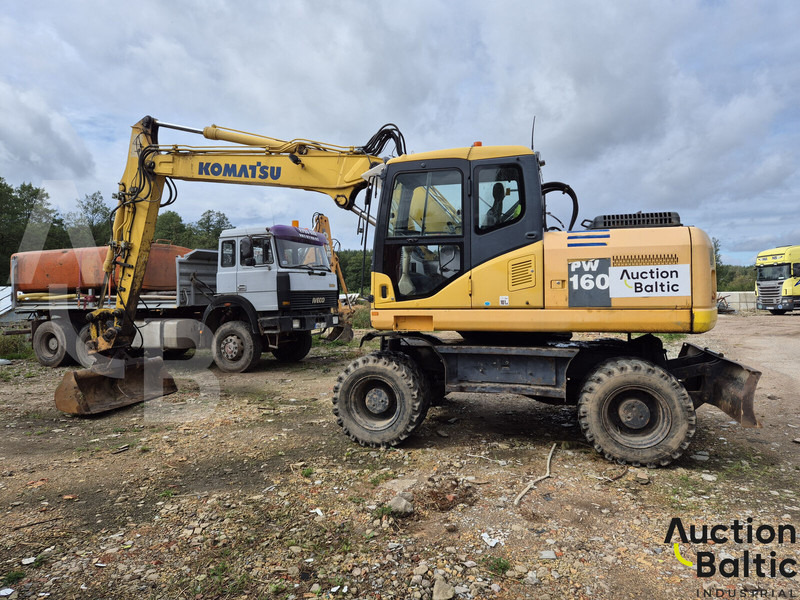 Komatsu PW160-7 - Колёсный экскаватор: фото 3 Komatsu PW160-7 - Колёсный экскаватор: фото 3