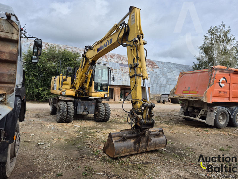 Komatsu PW160-7 - Колёсный экскаватор: фото 2 Komatsu PW160-7 - Колёсный экскаватор: фото 2