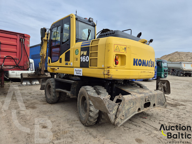 Komatsu PW160 - Колёсный экскаватор: фото 2 Komatsu PW160 - Колёсный экскаватор: фото 2