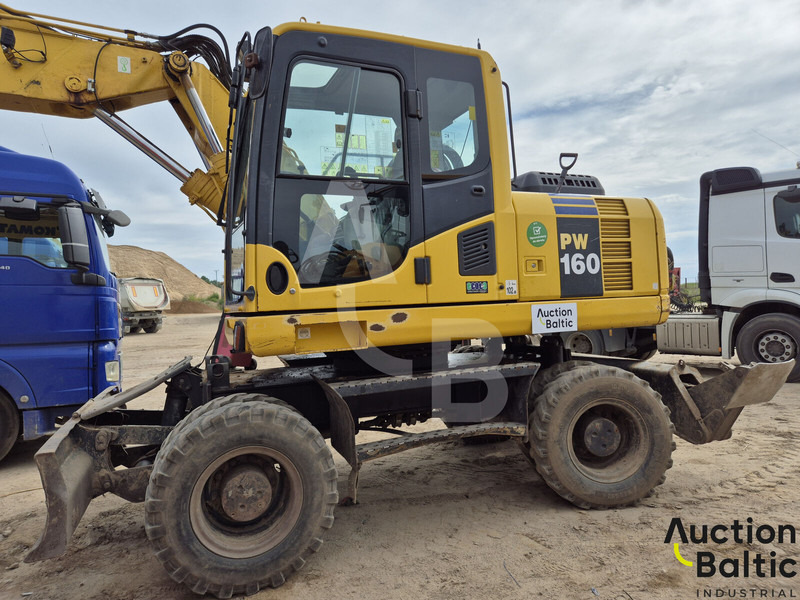 Komatsu PW160 - Колёсный экскаватор: фото 3 Komatsu PW160 - Колёсный экскаватор: фото 3