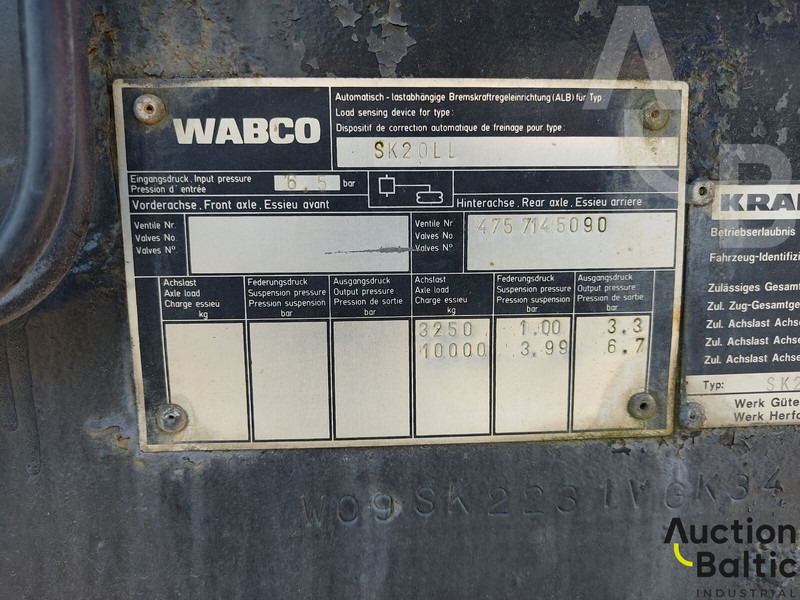 Тентованный полуприцеп Kramer KS 20LL: фото 19 Тентованный полуприцеп Kramer KS 20LL: фото 19