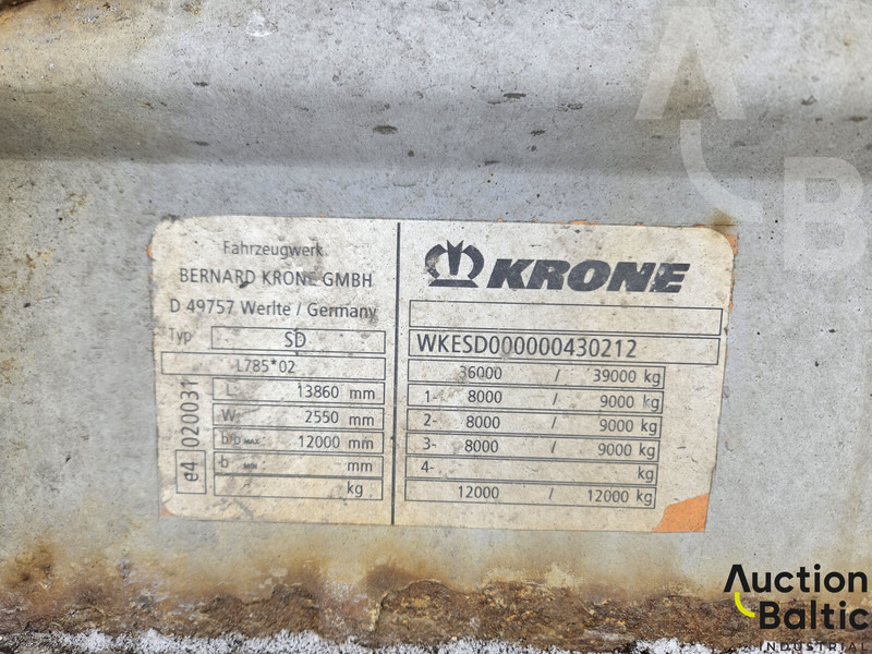 Тентованный полуприцеп Krone SD: фото 20