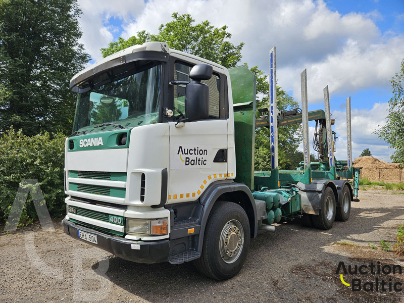 Scania R 124 GB - Лесной прицеп: фото 1 Scania R 124 GB - Лесной прицеп: фото 1
