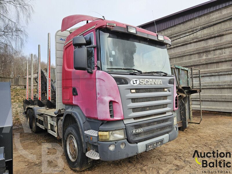 Scania R 480 - Лесной прицеп: фото 1 Scania R 480 - Лесной прицеп: фото 1
