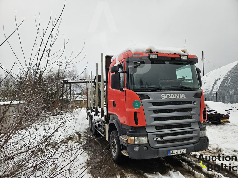Scania R 480 - Лесной прицеп: фото 2 Scania R 480 - Лесной прицеп: фото 2