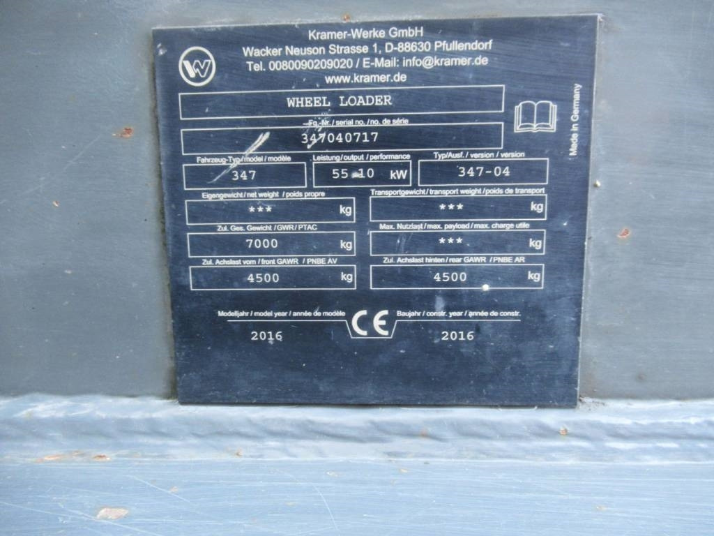 Kramer-allrad 1150 - Колёсный погрузчик: фото 4 Kramer-allrad 1150 - Колёсный погрузчик: фото 4