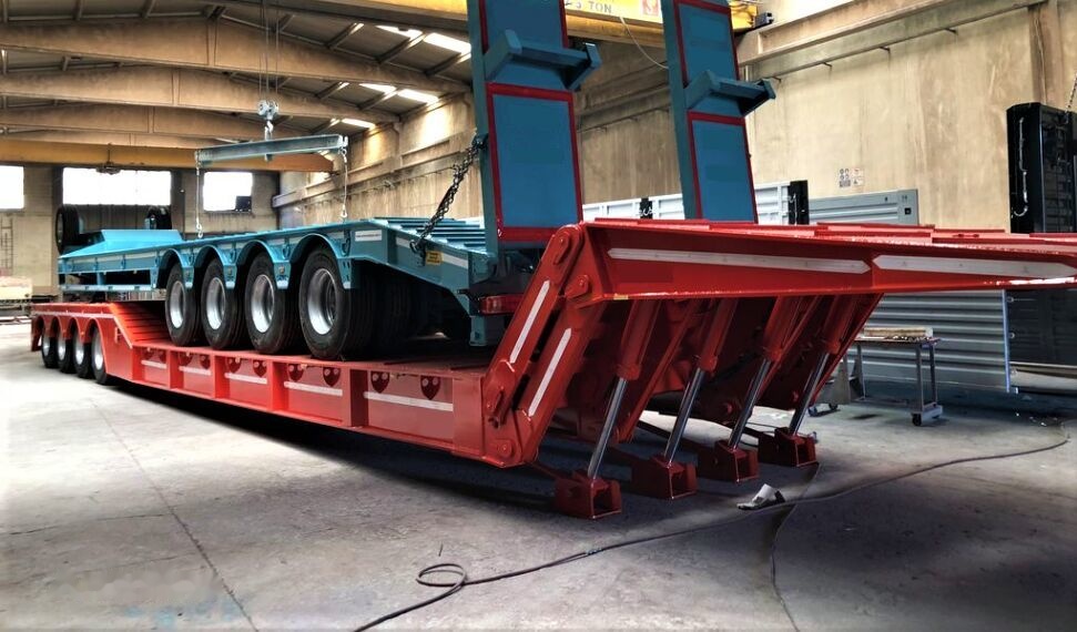AME 100 Ton, Front Loading 4 Axle Lowbed Semi Trailer - Низкорамный полуприцеп: фото 4 AME 100 Ton, Front Loading 4 Axle Lowbed Semi Trailer - Низкорамный полуприцеп: фото 4