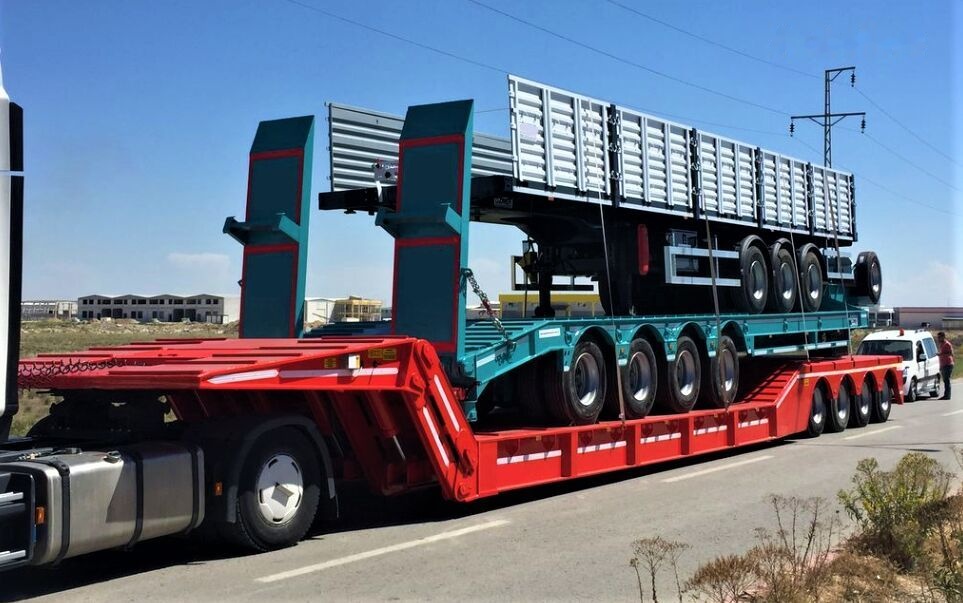 AME 100 Ton, Front Loading 4 Axle Lowbed Semi Trailer - Низкорамный полуприцеп: фото 5 AME 100 Ton, Front Loading 4 Axle Lowbed Semi Trailer - Низкорамный полуприцеп: фото 5