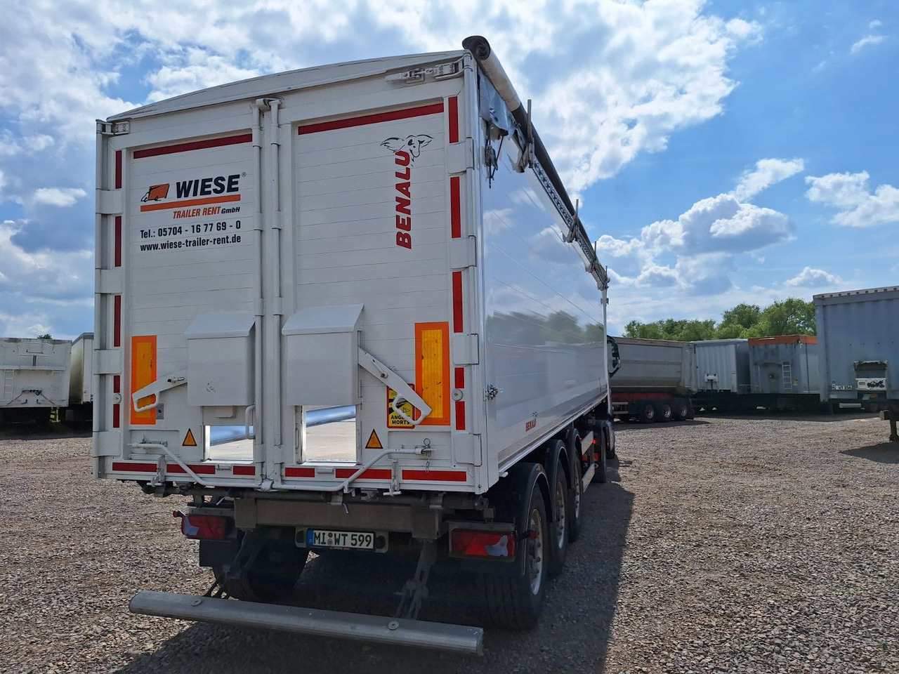 Benalu Bulkliner S 95 50m³ Kombiklappe - Самосвальный полуприцеп: фото 2 Benalu Bulkliner S 95 50m³ Kombiklappe - Самосвальный полуприцеп: фото 2