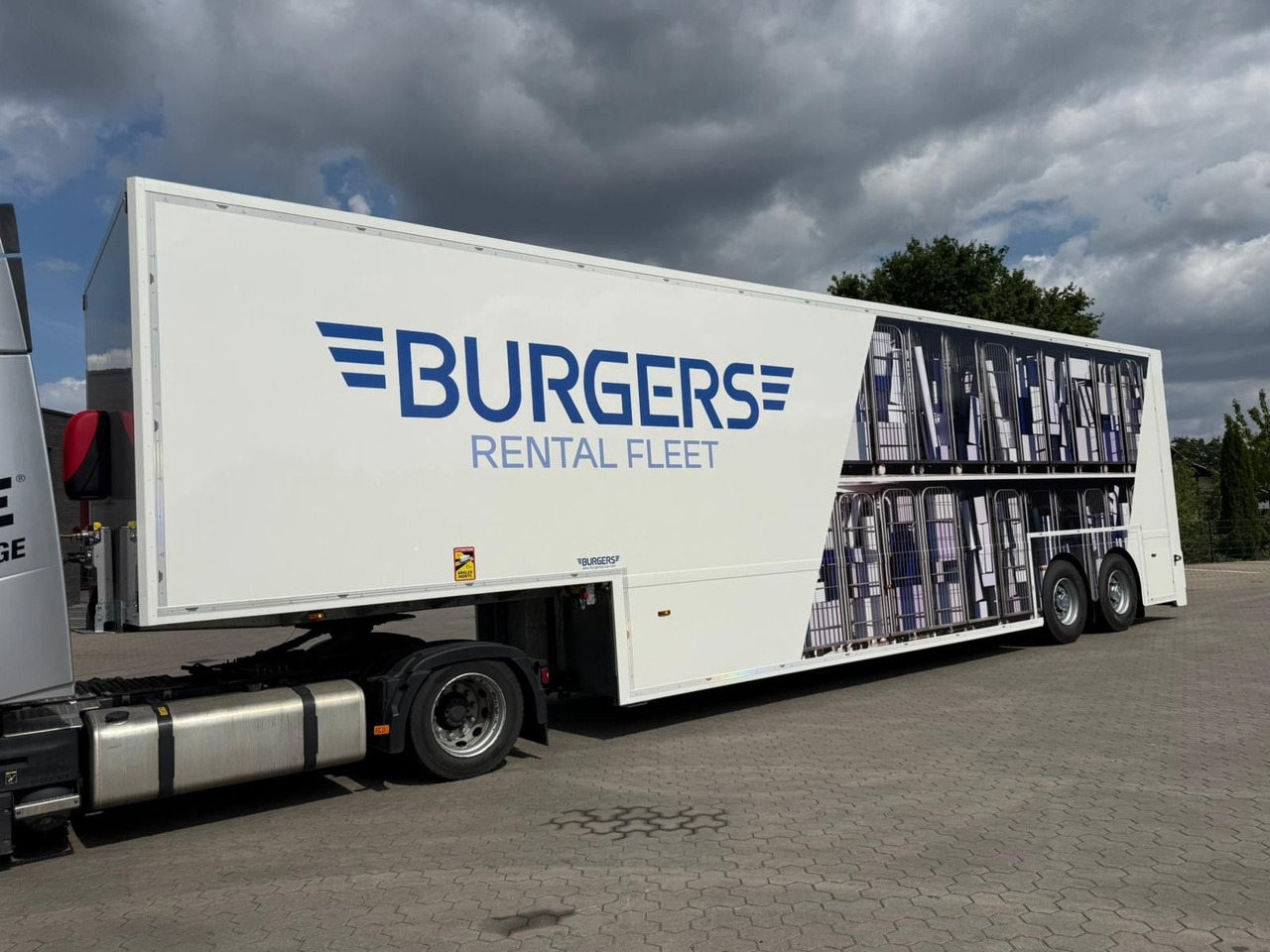 Burgers Doppelstock Trailer 60% mehr Ladefläche - Низкорамный полуприцеп: фото 5 Burgers Doppelstock Trailer 60% mehr Ladefläche - Низкорамный полуприцеп: фото 5