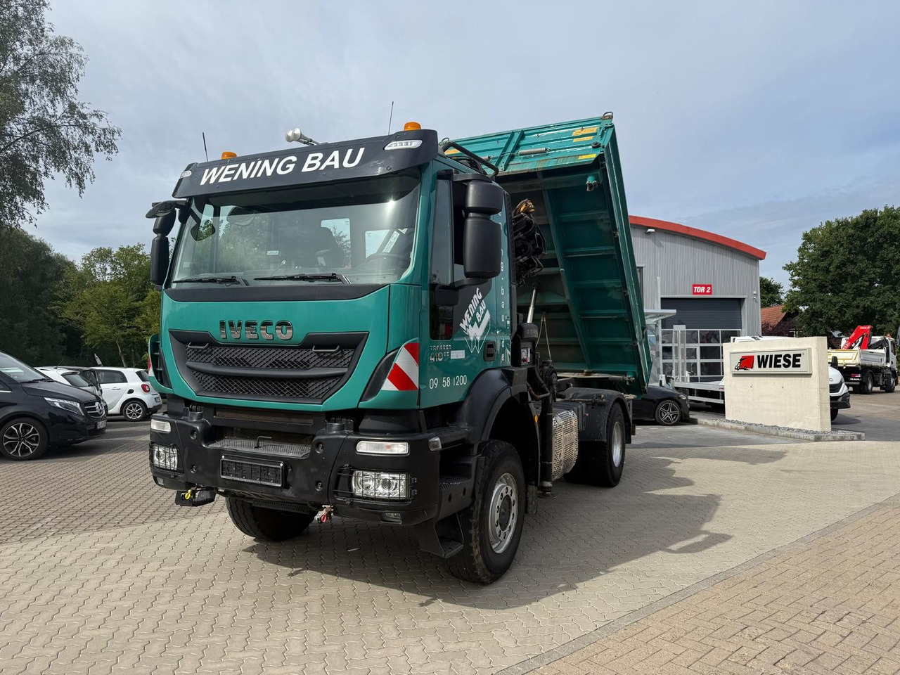 Iveco AD190 T/W Trakker 410 4x4 Allrad Kran KipperHIAB - Самосвал, Автоманипулятор: фото 3 Iveco AD190 T/W Trakker 410 4x4 Allrad Kran KipperHIAB - Самосвал, Автоманипулятор: фото 3
