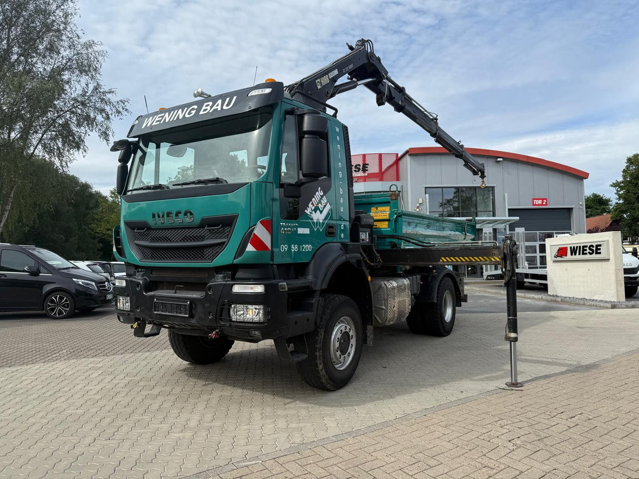 Iveco AD190 T/W Trakker 410 4x4 Allrad Kran KipperHIAB - Самосвал, Автоманипулятор: фото 1 Iveco AD190 T/W Trakker 410 4x4 Allrad Kran KipperHIAB - Самосвал, Автоманипулятор: фото 1