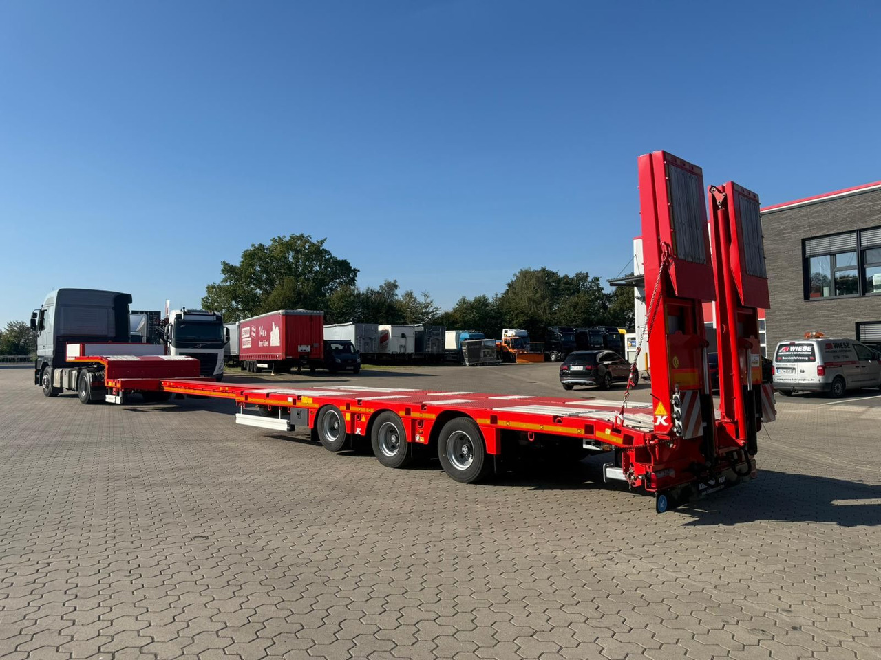 Kässbohrer K.SLA 3 / 1N-18/30 Ausziehbarer Tieflader - Низкорамный полуприцеп: фото 4 Kässbohrer K.SLA 3 / 1N-18/30 Ausziehbarer Tieflader - Низкорамный полуприцеп: фото 4