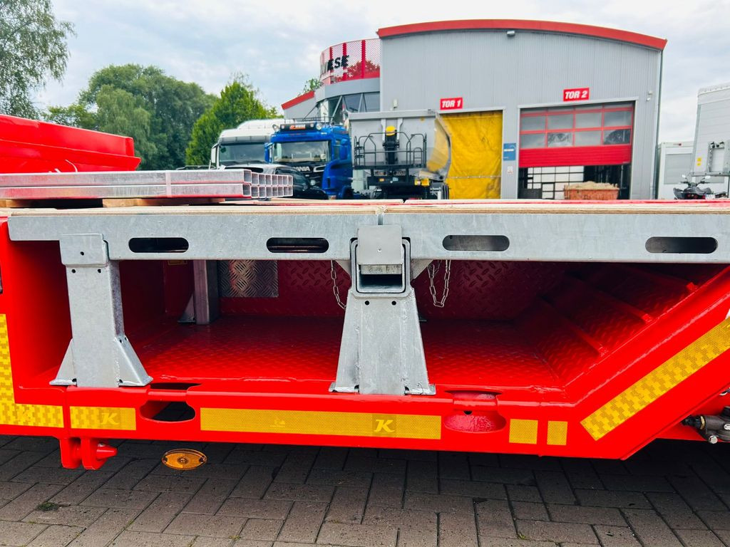 Новый Низкорамный полуприцеп Kässbohrer KSLA RJ Mega Jumbo Tieflader mit Radmulden tele: фото 12