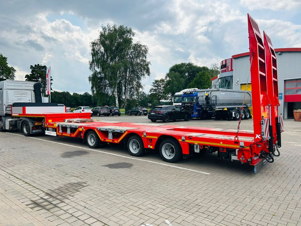 Новый Низкорамный полуприцеп Kässbohrer KSLA RJ Mega Jumbo Tieflader mit Radmulden tele: фото 6
