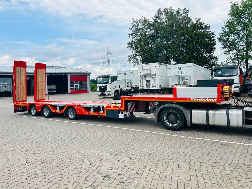 Kässbohrer KSLA RJ Mega Jumbo Tieflader mit Radmulden tele - Низкорамный полуприцеп: фото 2 Kässbohrer KSLA RJ Mega Jumbo Tieflader mit Radmulden tele - Низкорамный полуприцеп: фото 2