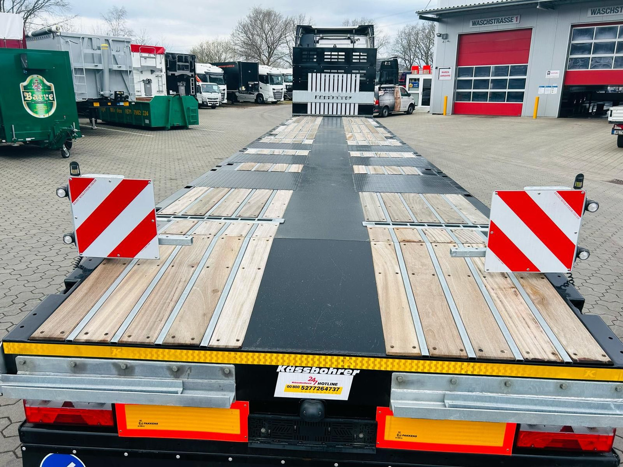 Полуприцеп бортовой/ Платформа Kässbohrer SPS Mega Schwerlast Plattform Lenkachse: фото 7 Полуприцеп бортовой/ Платформа Kässbohrer SPS Mega Schwerlast Plattform Lenkachse: фото 7