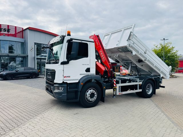 MAN 18.320 4x4 mit Fassi Ladekran Sofort Verfügbar - Самосвал, Автоманипулятор: фото 5 MAN 18.320 4x4 mit Fassi Ladekran Sofort Verfügbar - Самосвал, Автоманипулятор: фото 5