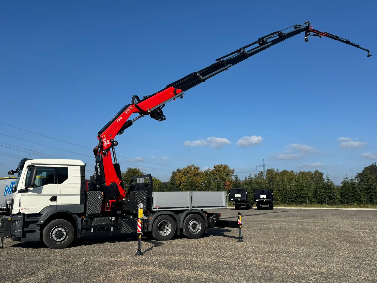 MAN 26.470 6x4-4 Hydrodrive Fassi Kran F545 Jib - Грузовик бортовой/ Платформа, Автоманипулятор: фото 5 MAN 26.470 6x4-4 Hydrodrive Fassi Kran F545 Jib - Грузовик бортовой/ Платформа, Автоманипулятор: фото 5