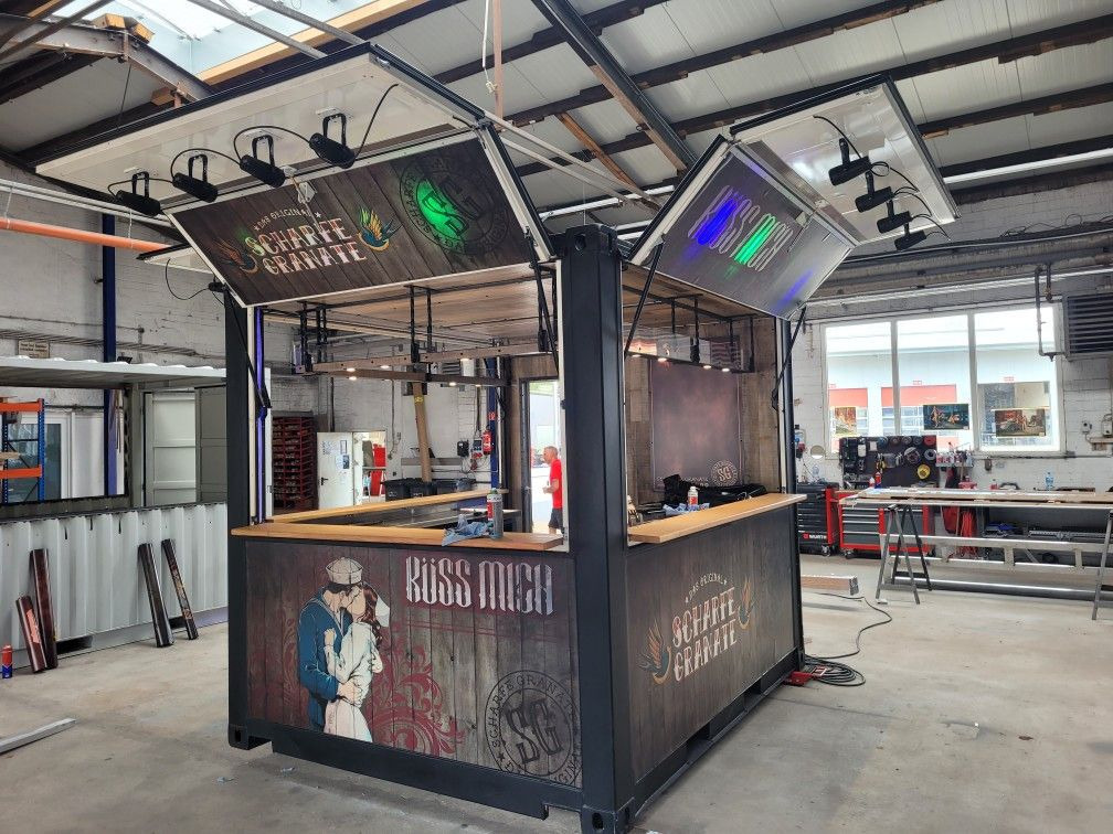 Premium Container Mobile Bar Event Food Truck Kn - Сменный кузов/ Контейнер: фото 2 Premium Container Mobile Bar Event Food Truck Kn - Сменный кузов/ Контейнер: фото 2