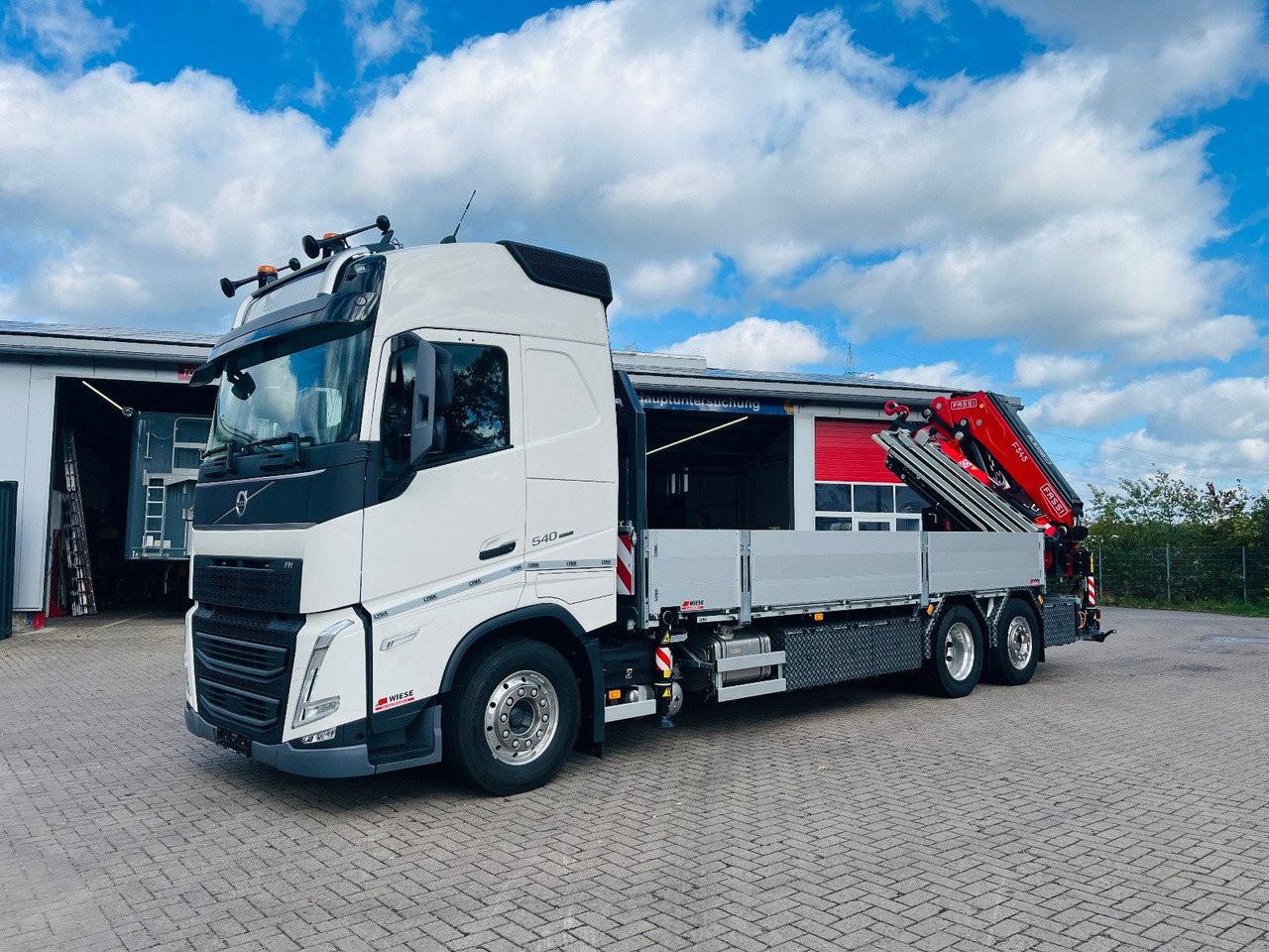 Volvo FH 540 6x2 Container Fassi F545 Heck - Грузовик бортовой/ Платформа, Автоманипулятор: фото 1 Volvo FH 540 6x2 Container Fassi F545 Heck - Грузовик бортовой/ Платформа, Автоманипулятор: фото 1