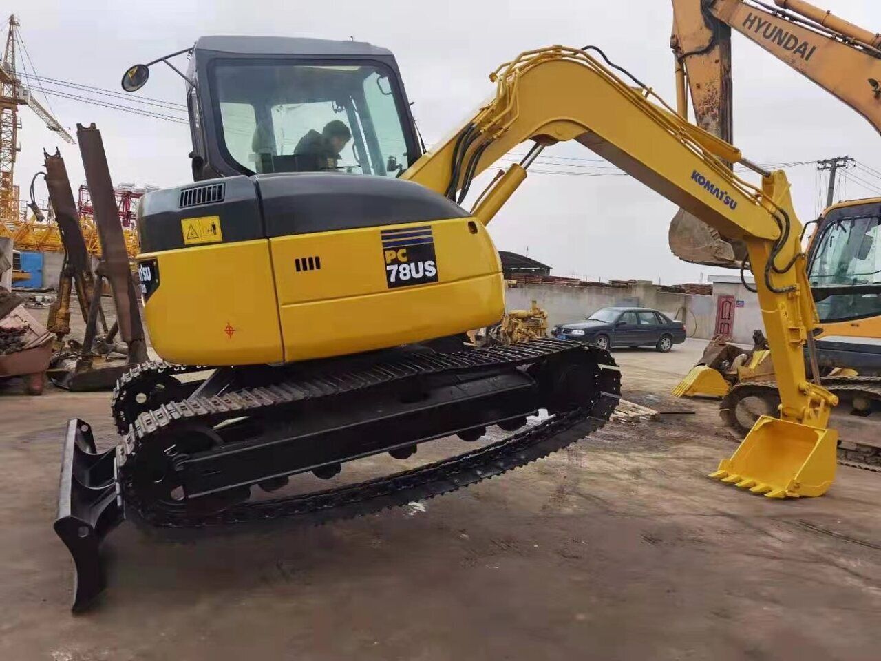 KOMATSU PC78US - Мини-экскаватор: фото 1 KOMATSU PC78US - Мини-экскаватор: фото 1