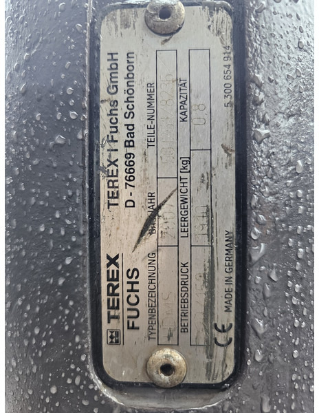 Грейфер для Строительной техники fuchs hdms 800l oracge peel fuchs hdms 800l scrap grab: фото 6